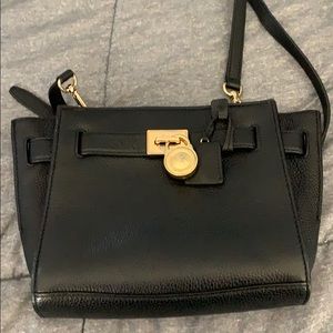 Michael Kors Hamilton Leather Crossbody Bag